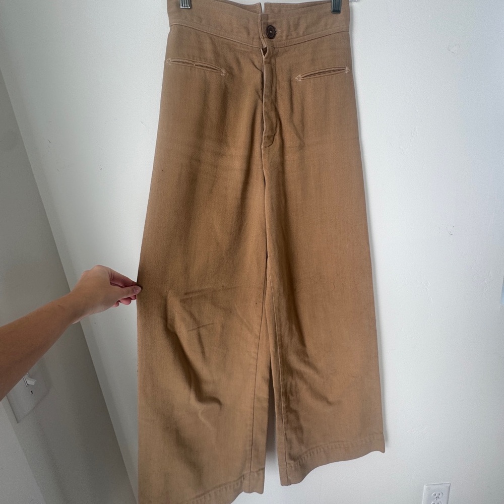 Vintage Women’s khaki flare pants